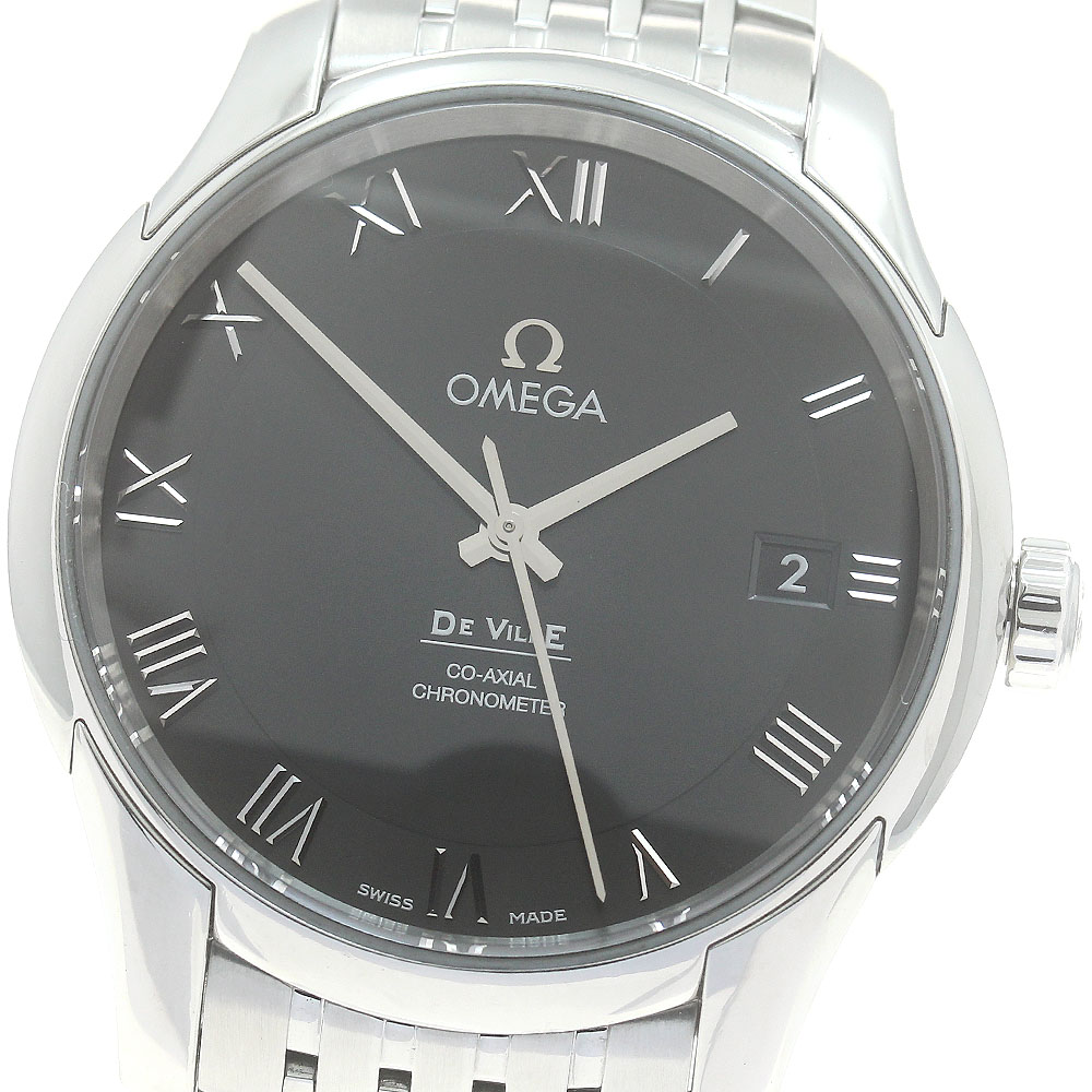 オメガ OMEGA 431.10.41.21.01.001 デビル コーアクシャル デイト 自動巻き メンズ 保証書付き_882414【中古】