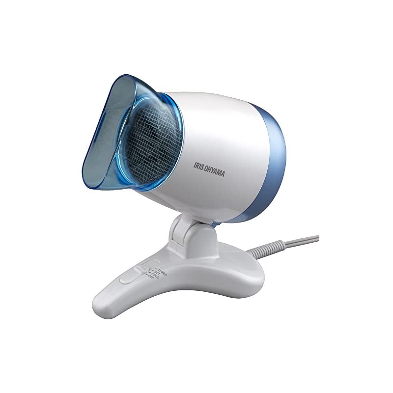 【即納】アイリスオーヤマ ドライヤー 置き型 ハンズフリー パールブルー HDR-S1-A