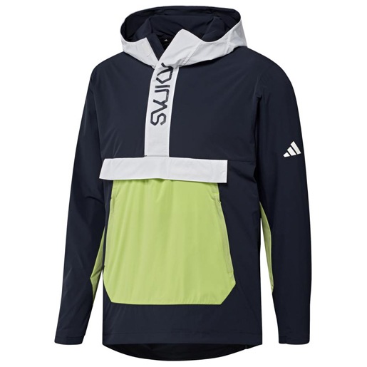 アディダス MKS26-HY0976-L WIND.RDY 防風 撥水ワーディング アノラック（カレッジネイビー・サイズ：J/L） MKS26HY0976L