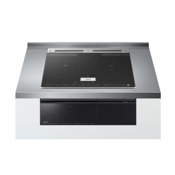 HT-N8KTF K ブラック 火加減マイスター N8Tシリーズ [ビルトインIHクッキングヒーター(60cm幅IH3口単相200V)]