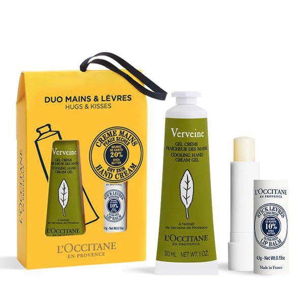 [ギフト] バーベナ ハンド & シア スティック リップ バーム デュオ