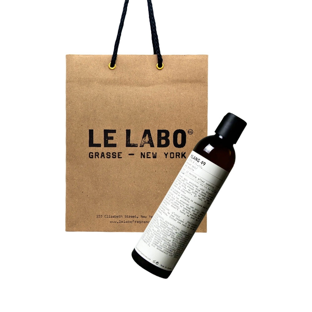 【国内正規品】Le Labo ル ラボ SHOWER GEL (シャワー ジェル) YLANG 49 (イラン 49) 237mL ショッパー付き プレゼント　ギフト