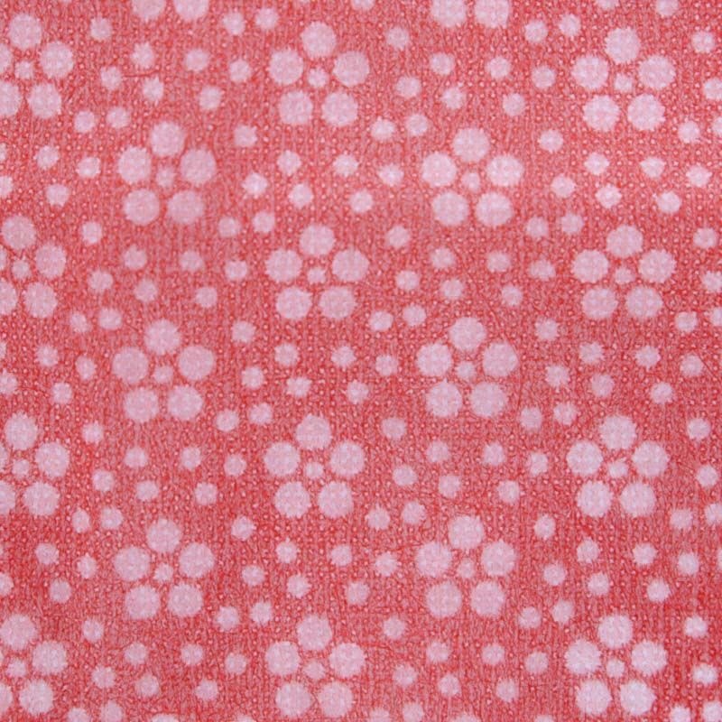 （まとめ買い）シモジマ 風呂敷 不織布風呂敷 アラカルト絞梅小紋 赤 75cm角 20枚 75x75cm ラッピング用品 004717119 [x3セット]