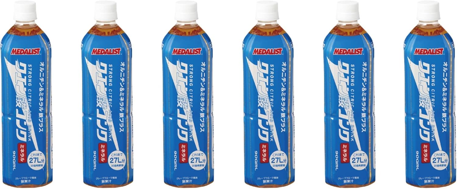 アリスト メダリスト クエン酸コンク ミネラル 900ml ×6