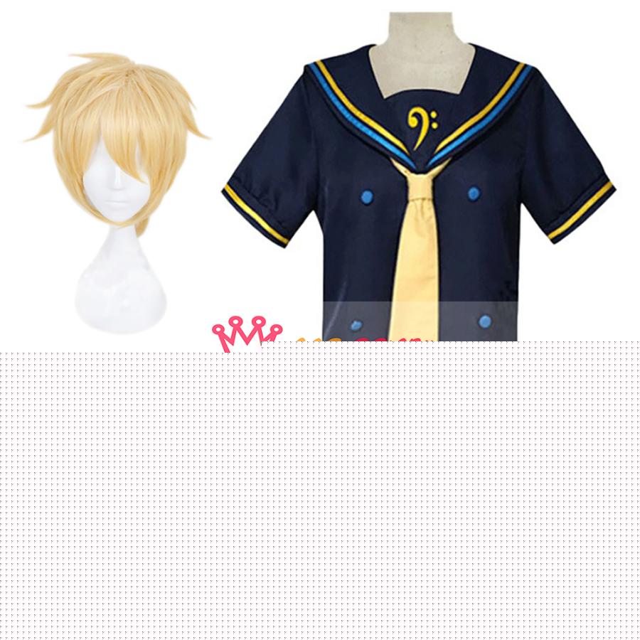 新品販売!ボーカロイド 双子 鏡音リン・レン 鏡音レン 制服 コスプレ衣装 cosplay仮装 イベント クリスマス ハロウィン ステージ服 舞台 ハロウィン 学園祭