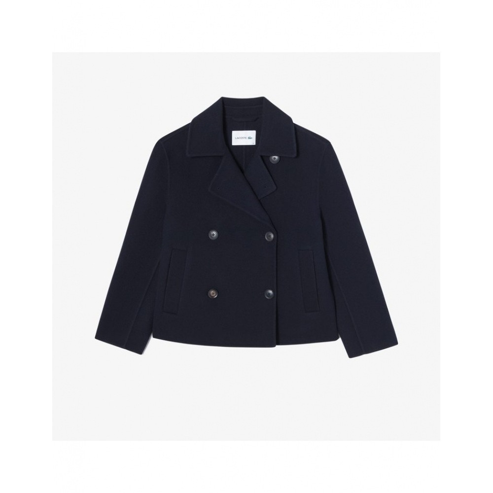 ラコステレディースハンドメイドピーコート BF821E-54N HDE