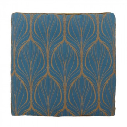 川島織物セルコン ピウマリネ 背当てクッションカバー 55×55cm LL1106 BG ブルーグリーン