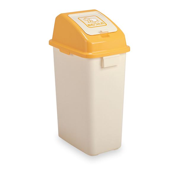 オムツ用 ゴミ箱 45L 容量：約42L 内蓋付き 消臭剤カバー付き おむつ ペールボックス 袋止め付き 赤ちゃん ベビー用品