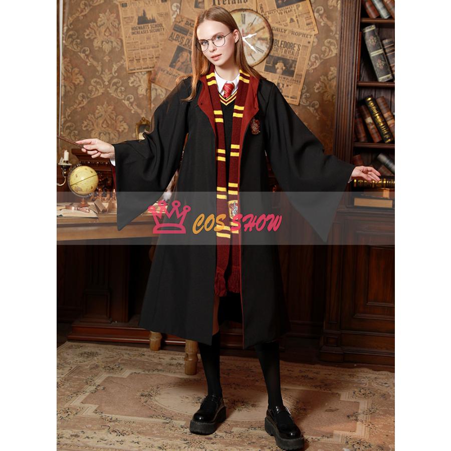 グリフィンドール クリスマス 男女通用 パーティー スリザリン ハリーポッター イベント コスプレ 仮装 ハッフルパフ cosplay ハロウィン レイブンクロー 人気商品N0.1 ローブ