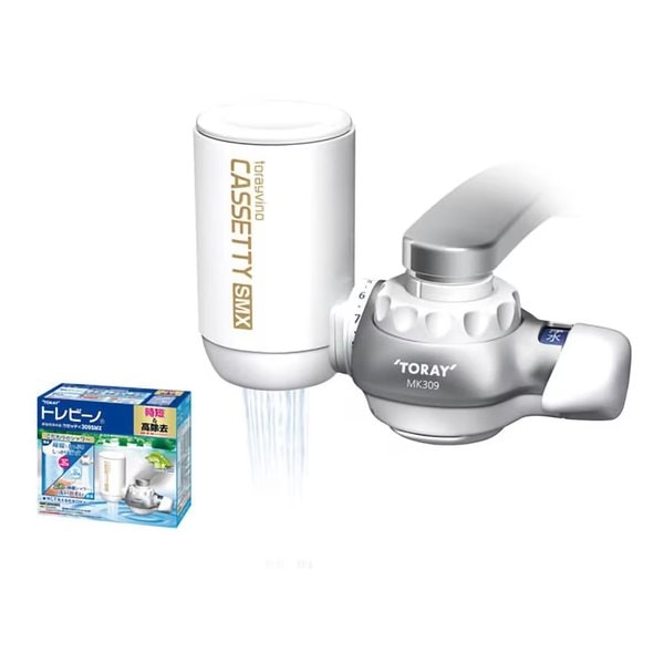 浄水器 トレビーノ カセッティ309SMX 蛇口連結型 高除去タイプ カートリッジ1個付 MK309SMX