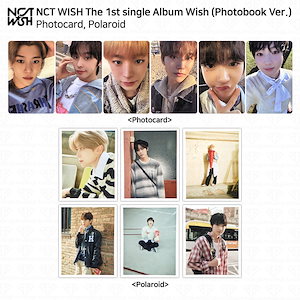 NCT WISH エヌシーティーウィッシュ ファースト シングル アルバム ウィッシュ オフィシャル フォトカード ポラロイド