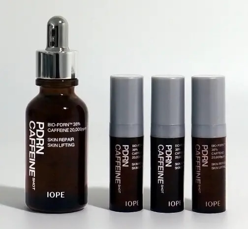 「PDRNカフェインショット 美容液 30ml ミニ5ml×3本付き 高濃縮PDRN38%×カフェイン20,000ppm 肌コンディションケア＆弾力ケア ブースティングセラム」