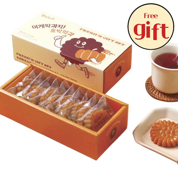 Qoo10] 韓国薬菓/かぼちゃ薬菓/韓国伝統菓子/プ