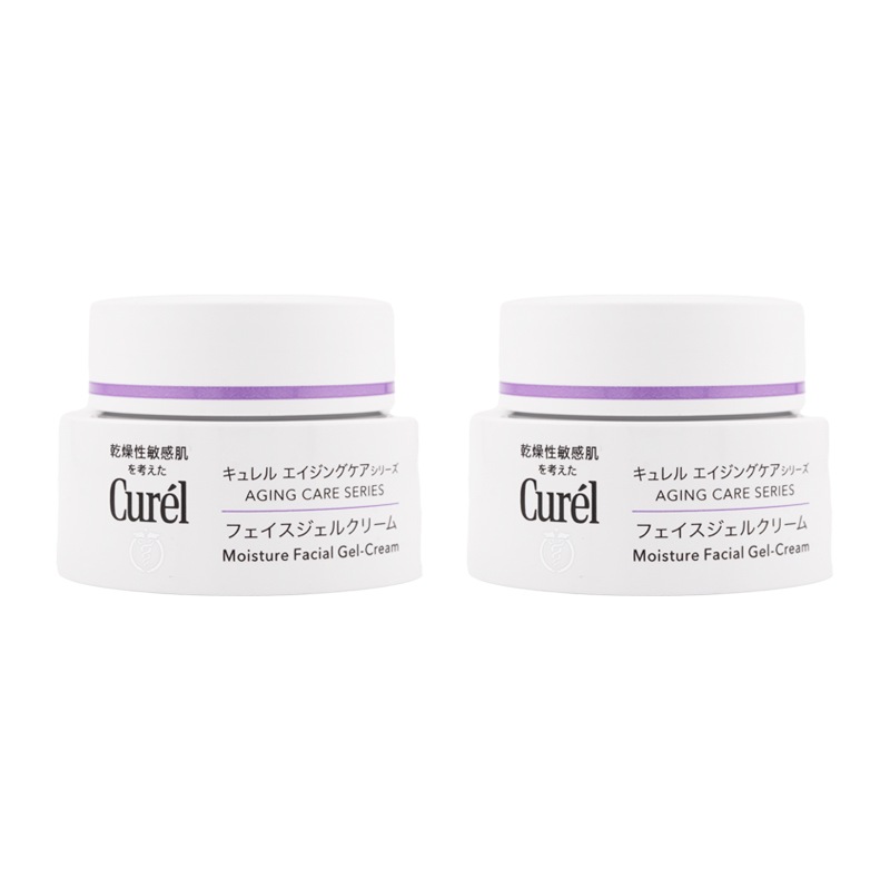 [2個セット]エイジングケアシリーズ フェイスジェルクリーム 40g 無香料 無着色 アルコールフリー 消炎剤配合[ギフトラッピング対応]