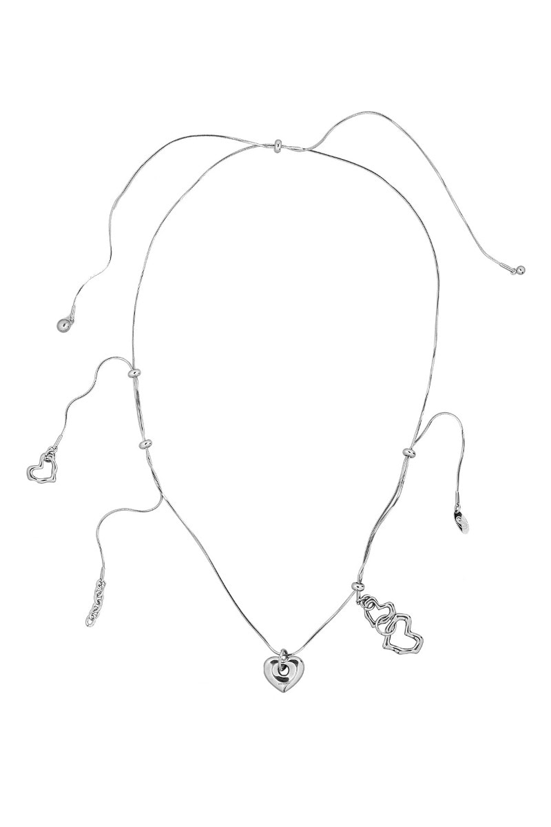 【SENTIMENTS】 NO.477 [SILVER] HEART TREE NECKLACE