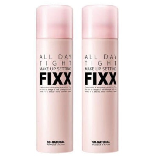 【1+1】 【正規品】 SONATURAL ALL DAY TIGHT MAKE UP SETTING FIXX オールデイ タイトメイク セッティングフィクサー 120ml 2個