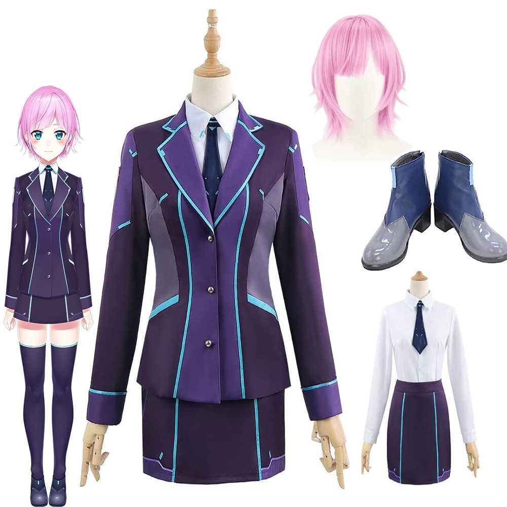 にじさんじ VTuber バーチャル 夕陽リリ ゆうひりり コスプレ衣装 ウィッグ 靴追加可 ハロウィン クリスマス 学園祭 文化祭 仮装 仮装 演出服 コスチューム