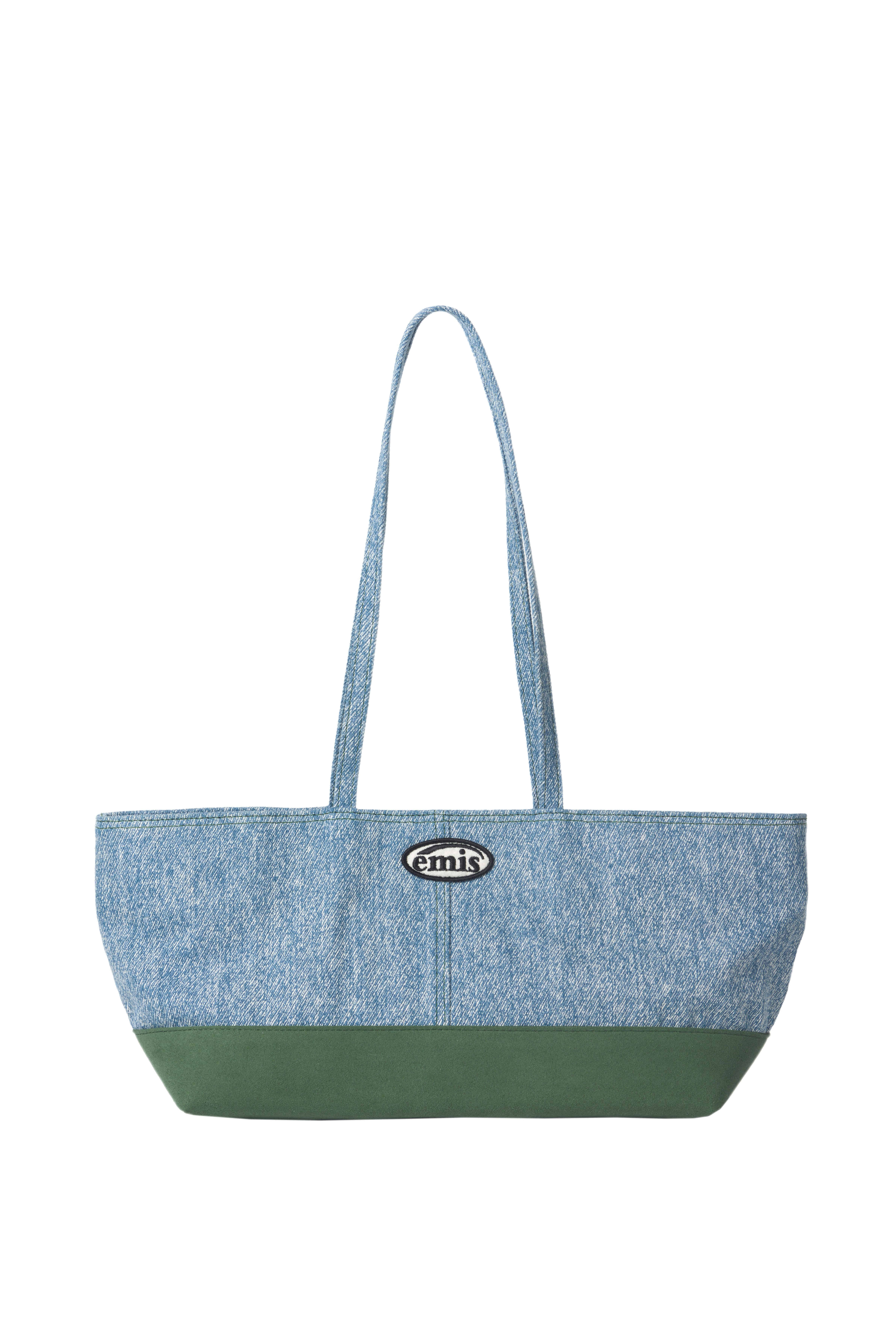 【EMIS】 DENIM LONG HOBO BAG : LIGHT DENIM 10,360円