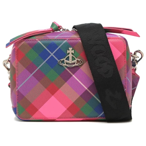 ショルダーバッグ サフィアーノ ピンク マルチカラー レディース VIVIENNE WESTWOOD 58010003U S001O G301