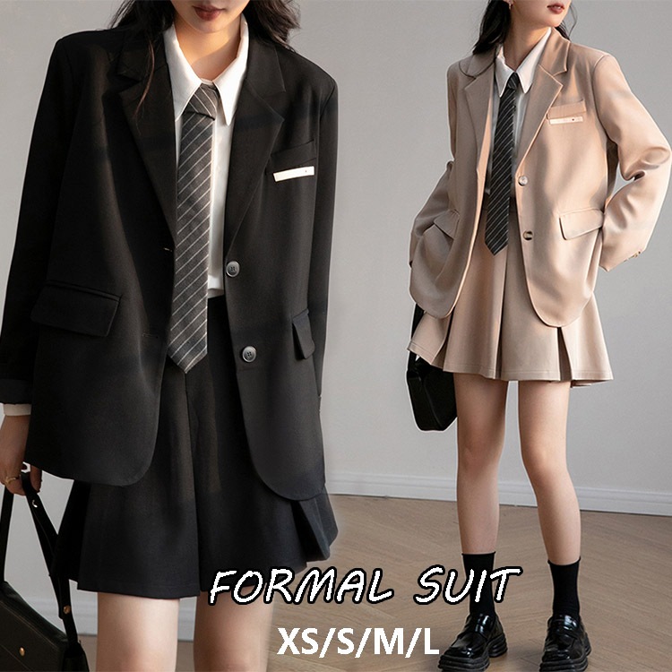 777円OFF 卒業式 スーツ 女の子 なんちゃって制服 卒服 韓国 制服 フォーマル 入学式 大きいサイズ プレザー 女子 小学生 中高生 スカートスーツ 女の 小学校