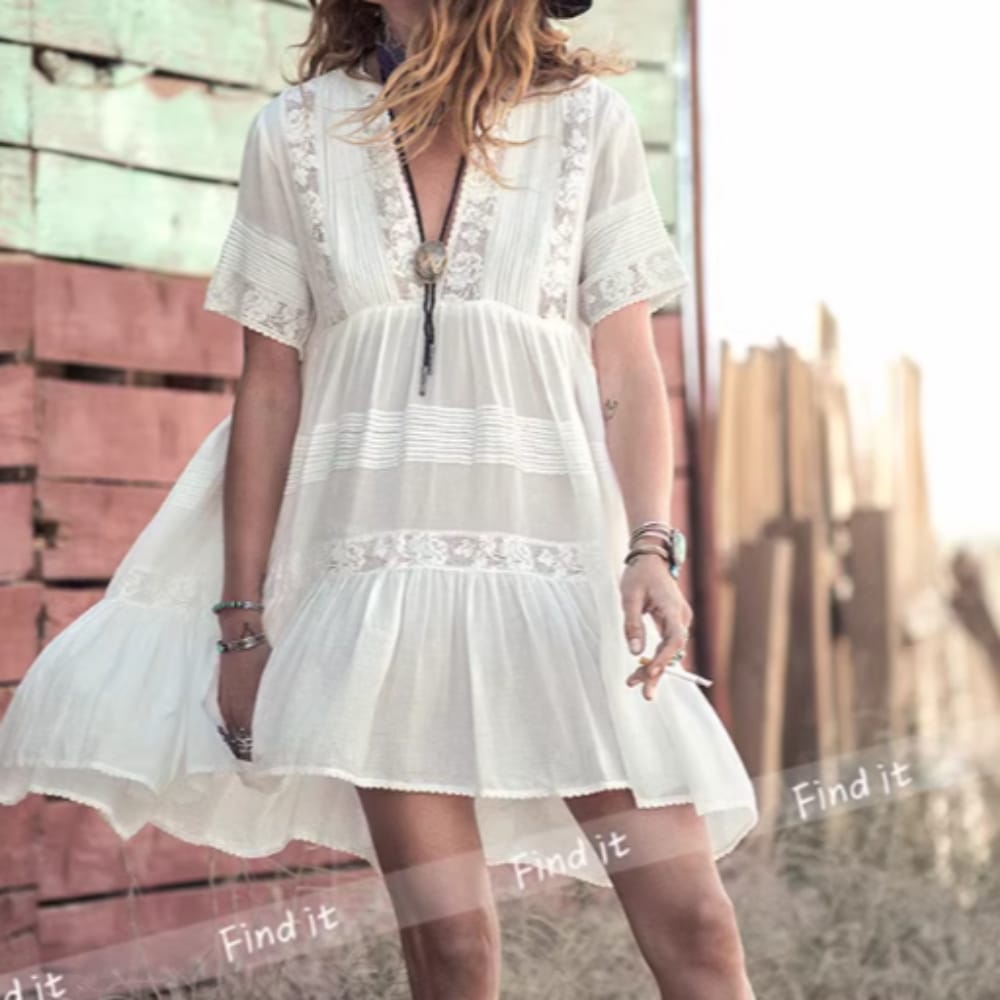 ワンピース レディース スカート ミニ丈 ひざ丈 袖あり 半袖 シフォン ハイウエスト フレア ゆったり 無地 ティアード シンプル 体型カバー レトロガール 女の子らしい きれいめ 大人っぽい 9,071円