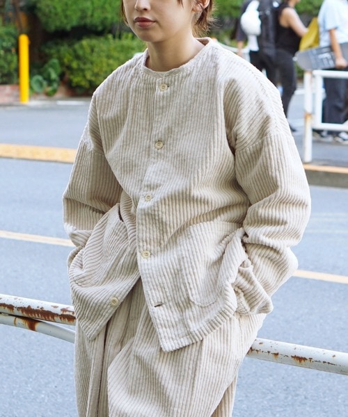 ジャケット カバーオール HARVESTY / ハーベスティ BIG CORDUROY ATELIER JACKET ビッグコーデュロイ アトリエジャ