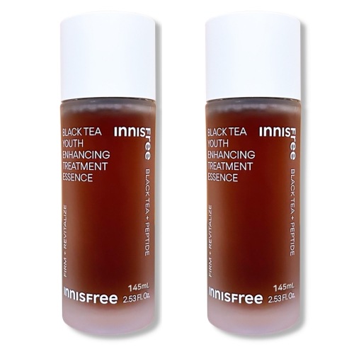 1+1! ブラックティーユーストリートメントエッセンス 145ml エッセンス セラム アンプル エンハンシング 化粧水