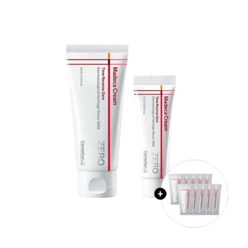 [25SS/New] マデカクリーム タイムリバース ZERO 80ml+15ml #敏感鎮静 #水分弾力