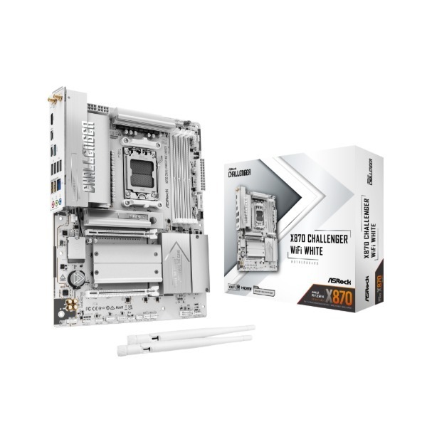 X870 Challenger WiFi White ホワイト ATXマザーボード メーカー直送