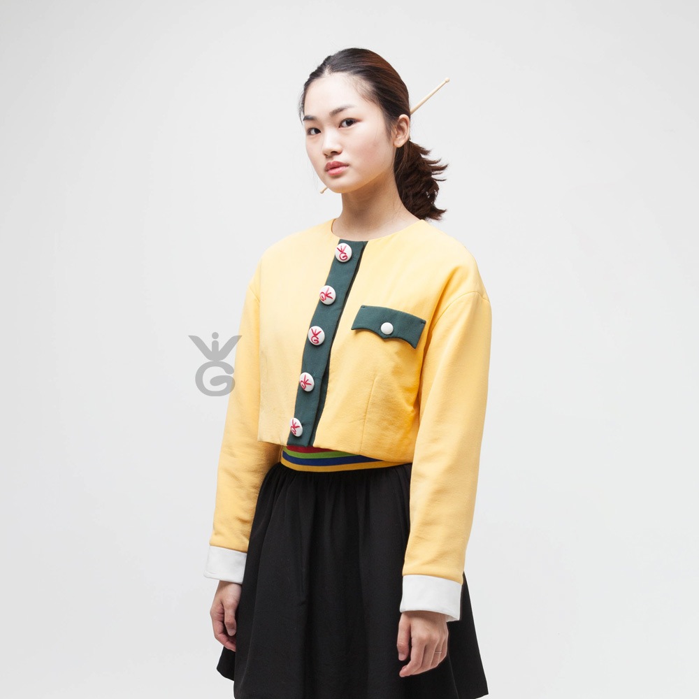 ヘリオス2ジャケット女性韓国の伝統的なミリタリーフィール長袖ファッショナブル