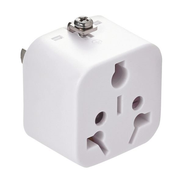 （まとめ）カシムラ 国内用マルチ変換プラグB/BF/B3/C/O/O2/SE-A WP-77J 1個3セット