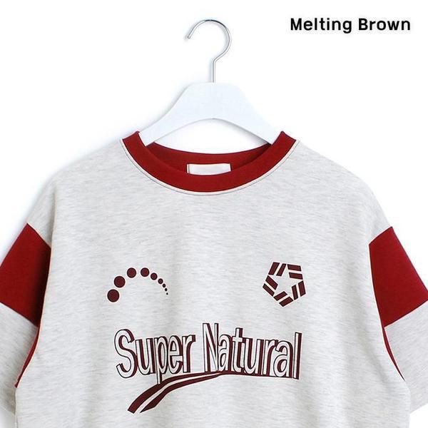 レディース夏半袖Tシャツレディースオーバーフィット半袖Tシャツnb2