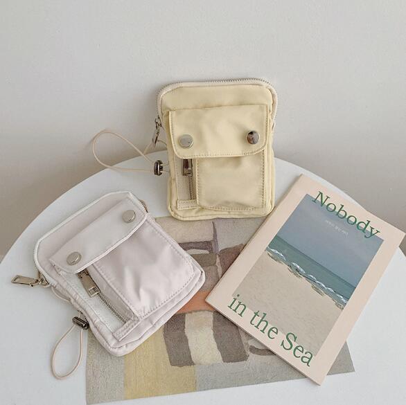 バッグ ショルダーバッグ 携帯入れ ミニ 帆布 レディース オシャレ 韓国 ファッション 雑貨 かわいい おしゃれ 北欧 送料無料 [K] (T)