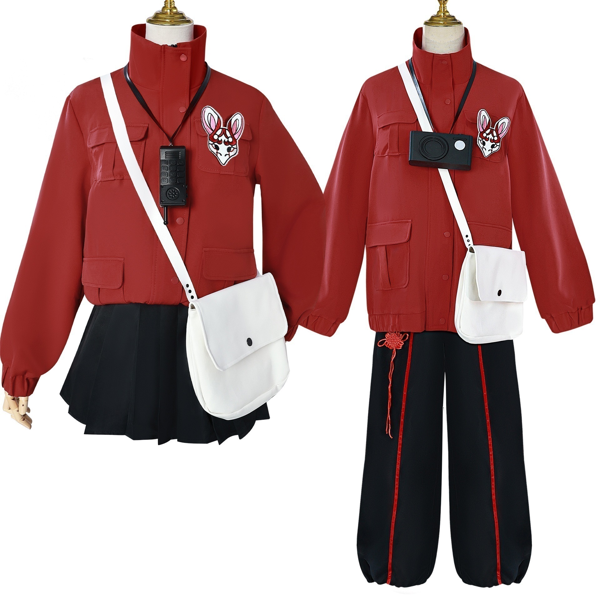 【即納&迅速な出荷】離宇亭服頭七怪談離雨婷コスプレアニメにじげんプレイ服セット