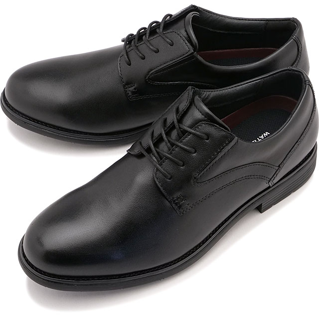 ロックポート ROCKPORT メンズ プレーントゥ ドレスレザー [ML0033] Plain toe 靴 ビジネスシューズ カジュアル 防水 軽量 Black 正規取扱店