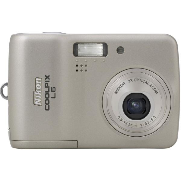 「新品」Nikon デジタルカメラ COOLPIX L6 チタンシルバー