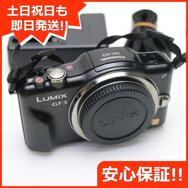 良品DMC-GF3 エスプリブラック ボディ Panasonic LUMIX デジタル一眼 266