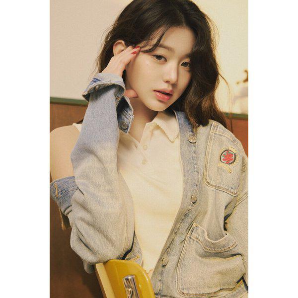 [チャン・ウォニョンPICK] 女性デニムワークウェアジャケット T32F1NJC41TWT1 TOMMY JEANS