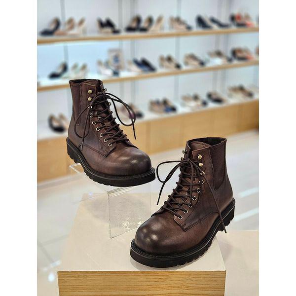 MARIOby 男性用 ワークブーツ アンクルブーツ 122446001_P382970133