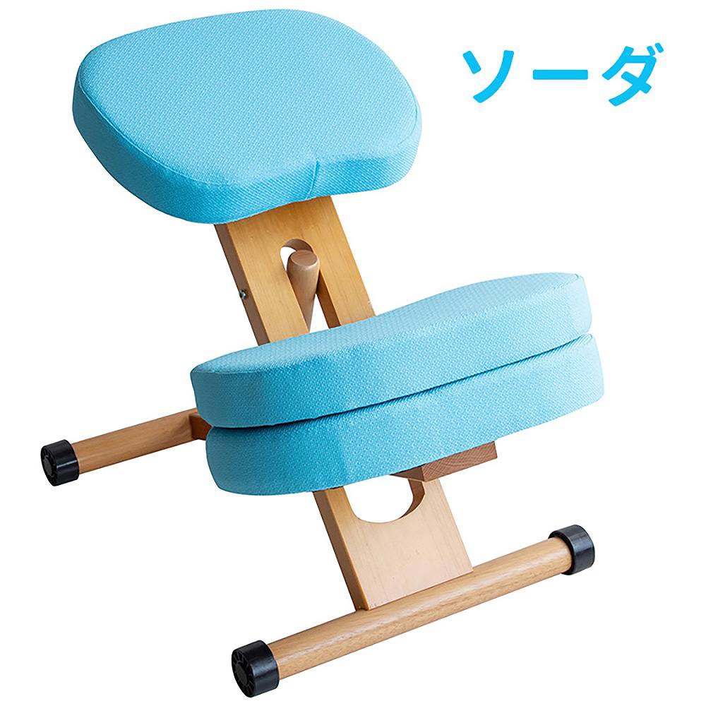 宮武製作所 CH-889CK_SO 補助クッション付きプロポーションチェアキッズ（ソーダ） CH889CKSO