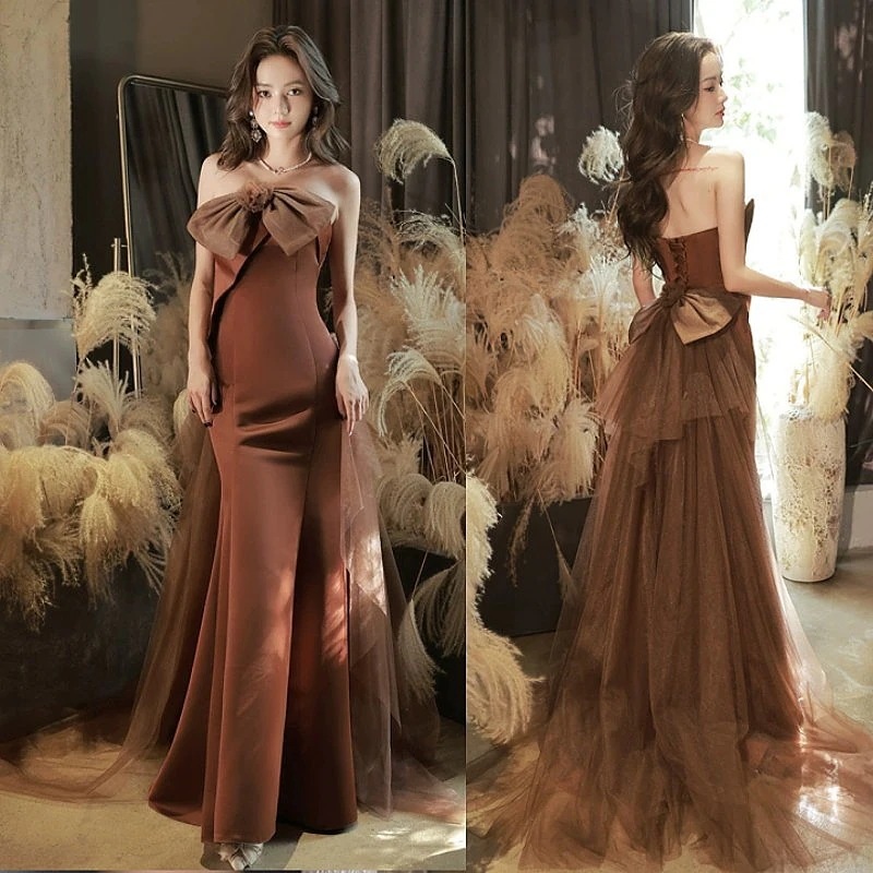 ウエディングドレス パーティードレス 結婚式 大きいサイズ フォーマルドレス レースワンピース お呼ばれドレス 二次会 披露宴 謝恩会 上品 着痩せマーメイドドレス 11,330円