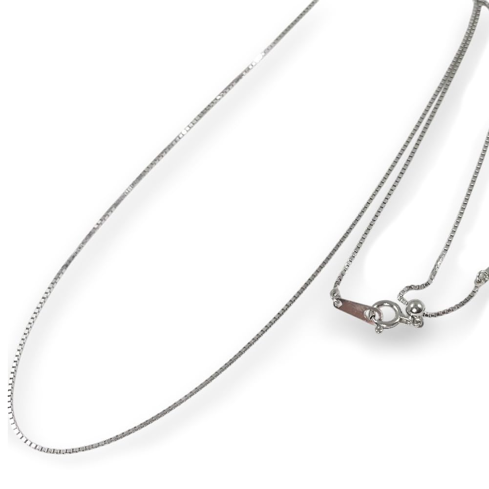 プラチナネックレス チェーン ベネチアンボックス Pt850 / スライドフリー調節機能2007