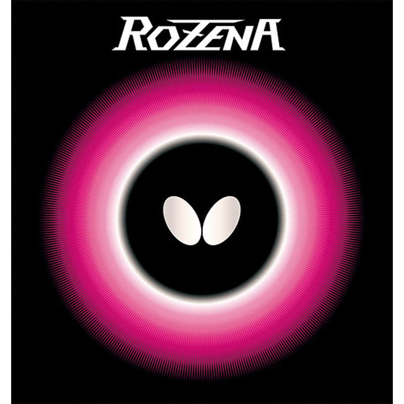 バタフライ　裏ソフトラバー ロゼナ ROZENA TA(特厚) ブラック [裏ソフト /テンション]　06020
