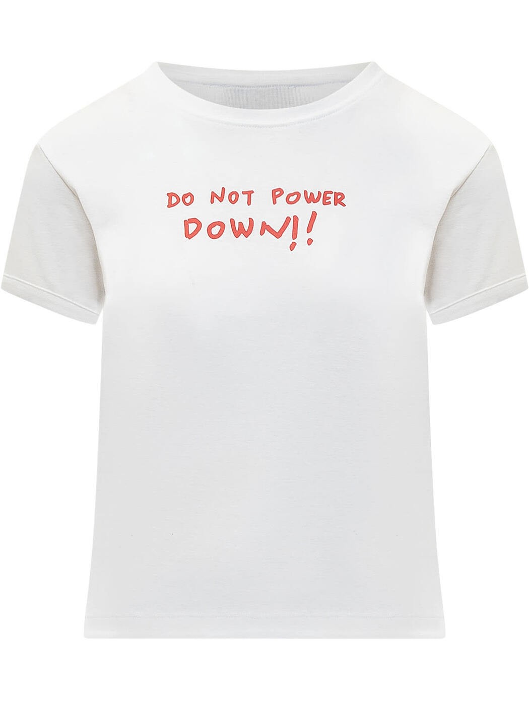 COPJS07F5012PWHTRED WHITE RED PRINT ホワイト 秋冬2024 Tシャツ レディース ia