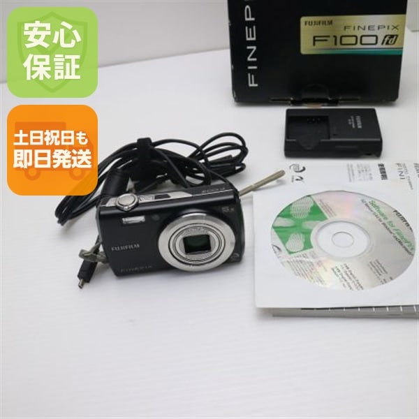 美品 FinePix F100fd ブラック FUJIFILM デジカメ 166