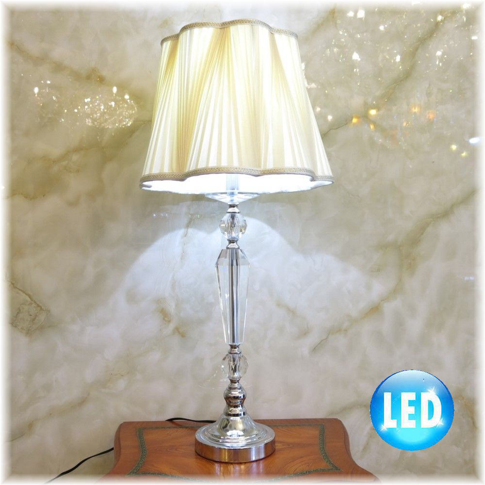 【LED付き！】新品 豪華 led クリスタル 卓上照明 卓上ライト 11,537円