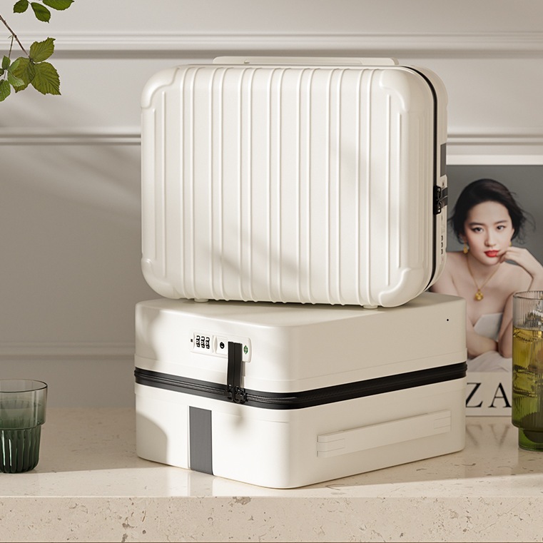 ミニ旅行ケース 小型 14 インチ 化粧バッグ パーソナライズ ファッション レディース スーツケース 軽量 短距離 荷物 卸売