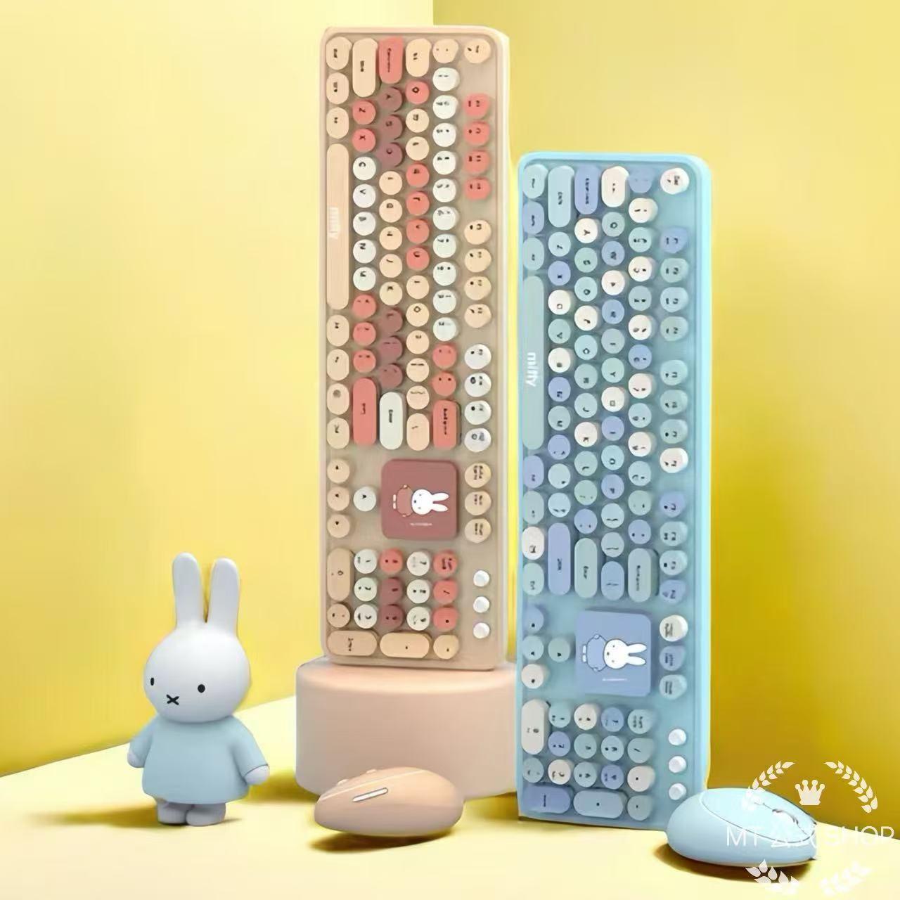 【正規品】ミッフィーちゃん bluetoothキーボード マウス セット ライター かわいい 小さめ ワイヤレスキーボード コンパクトキーボード 軽量 Bluetoothキーボード 高性能 6,214円