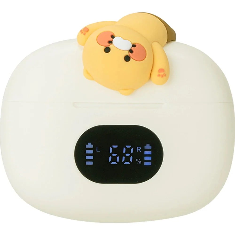 TWSチュンシク Bluetoothワイヤレスイヤホン (Beige)