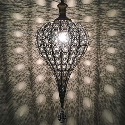 ペンダントライト 北欧 おしゃれ led対応 円錐形 トルコ風 東南アジア 透かし彫りライト 和室 寝室 リビング ダイニング キッチン アンティーク 吊下げ灯 ダクトレール 引掛シーリング用 工事不